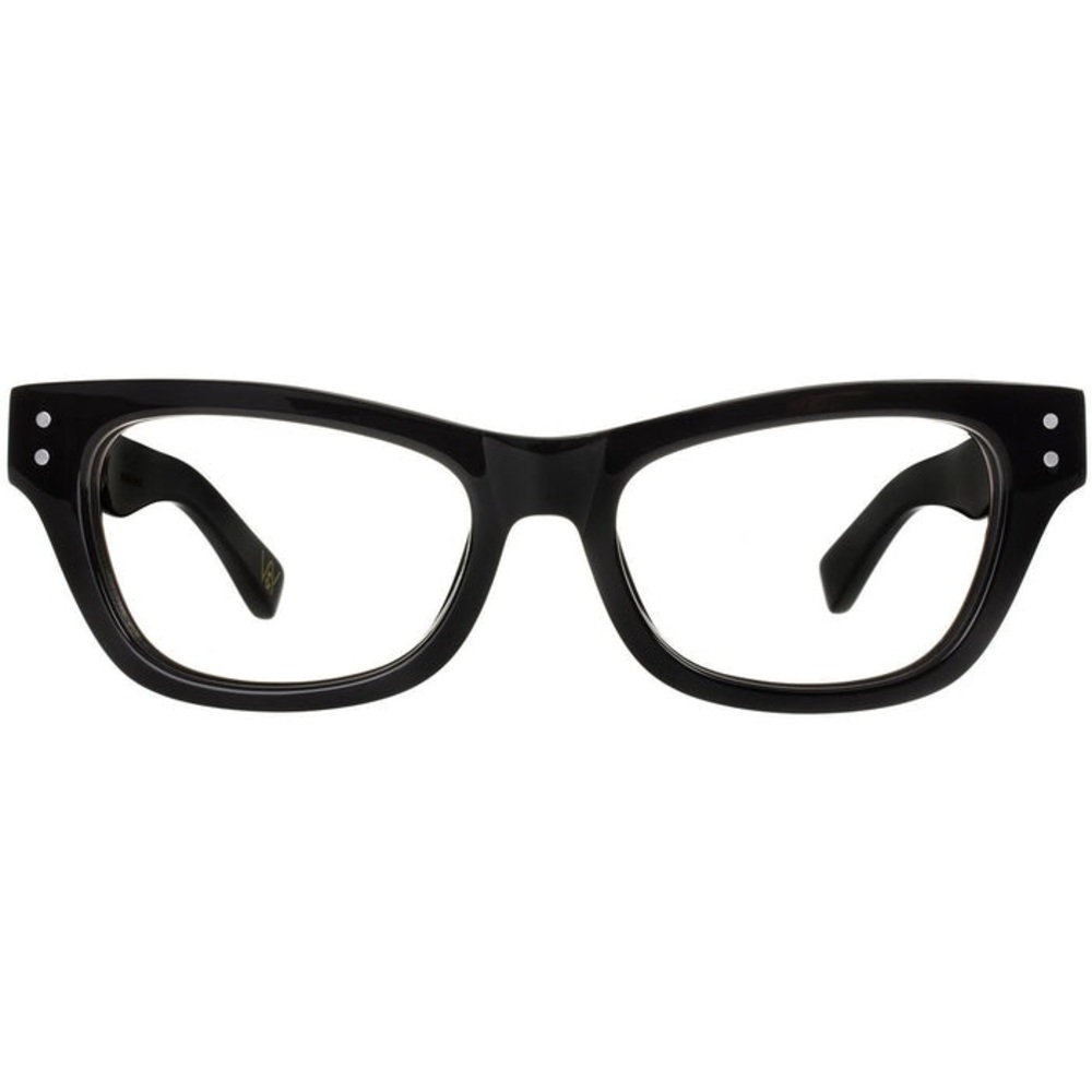 NEW Vint & York KILLA Cat-Eye Rectangular Eyeglasses - Black